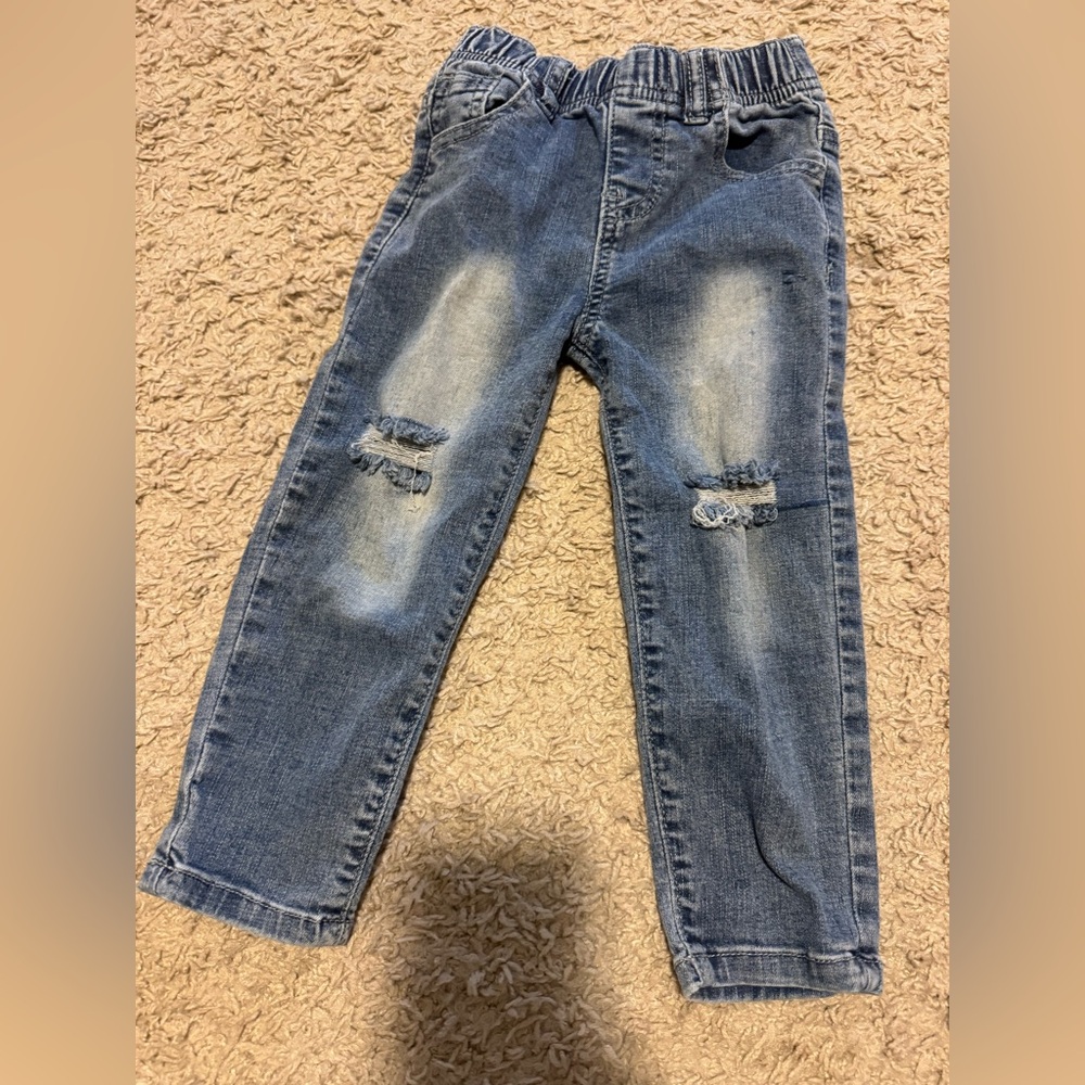 Little Bipsy Distressed Toddler Jeans